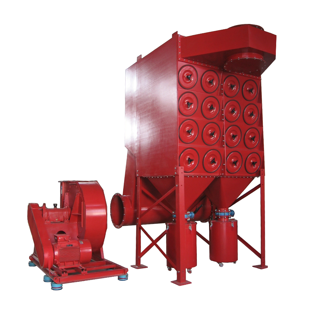 Horizontal Cartridge Dust Collector System