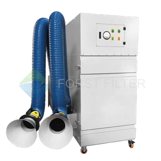 Portable Dust Collector With Suction Arm