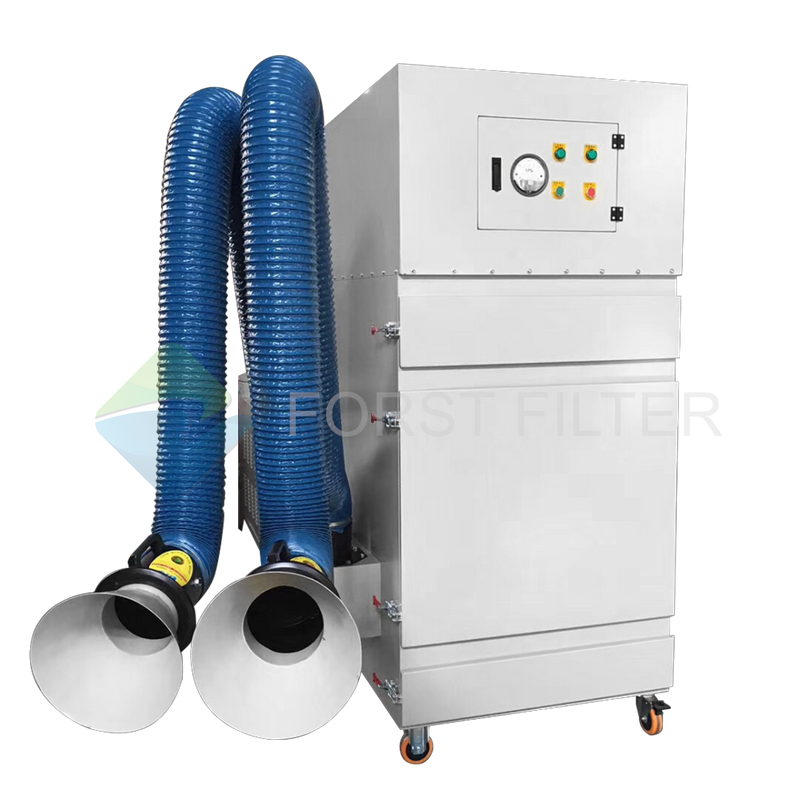 Portable Dust Collector With Suction Arm