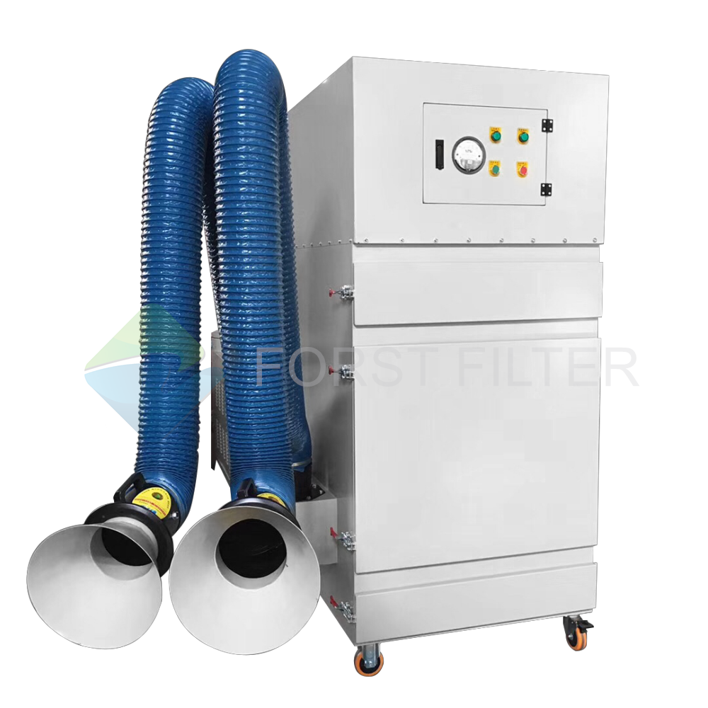 Portable Dust Collector With Suction Arm