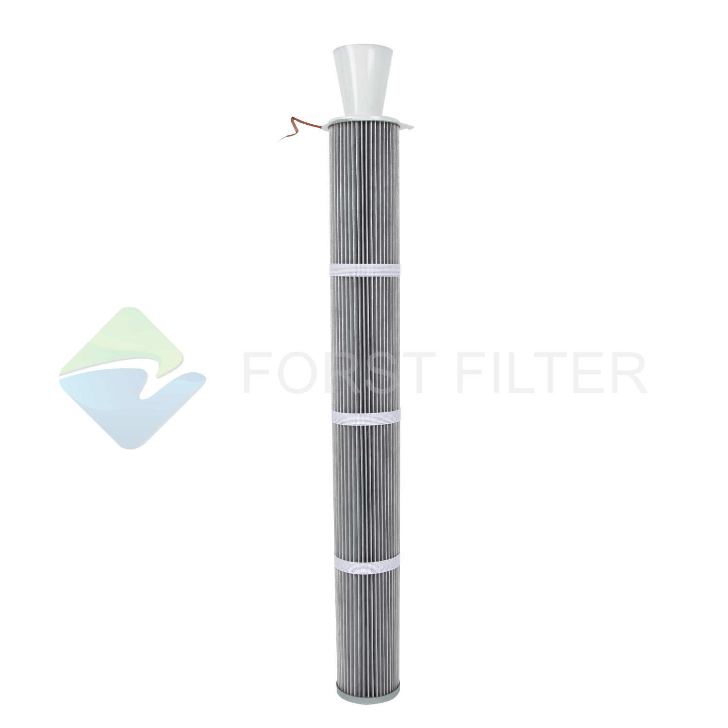 Metal Top/Bottom Pleated Bag Filters